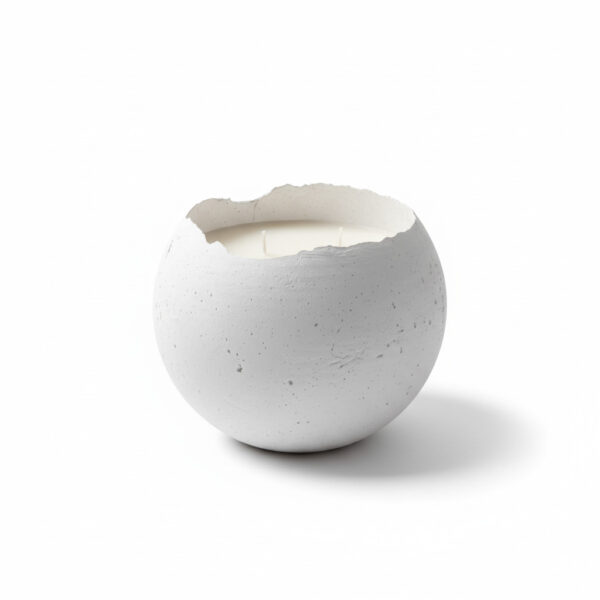 נר בטון EggLight 9.5 cm