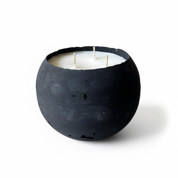 נר בטון EggLight 15cm