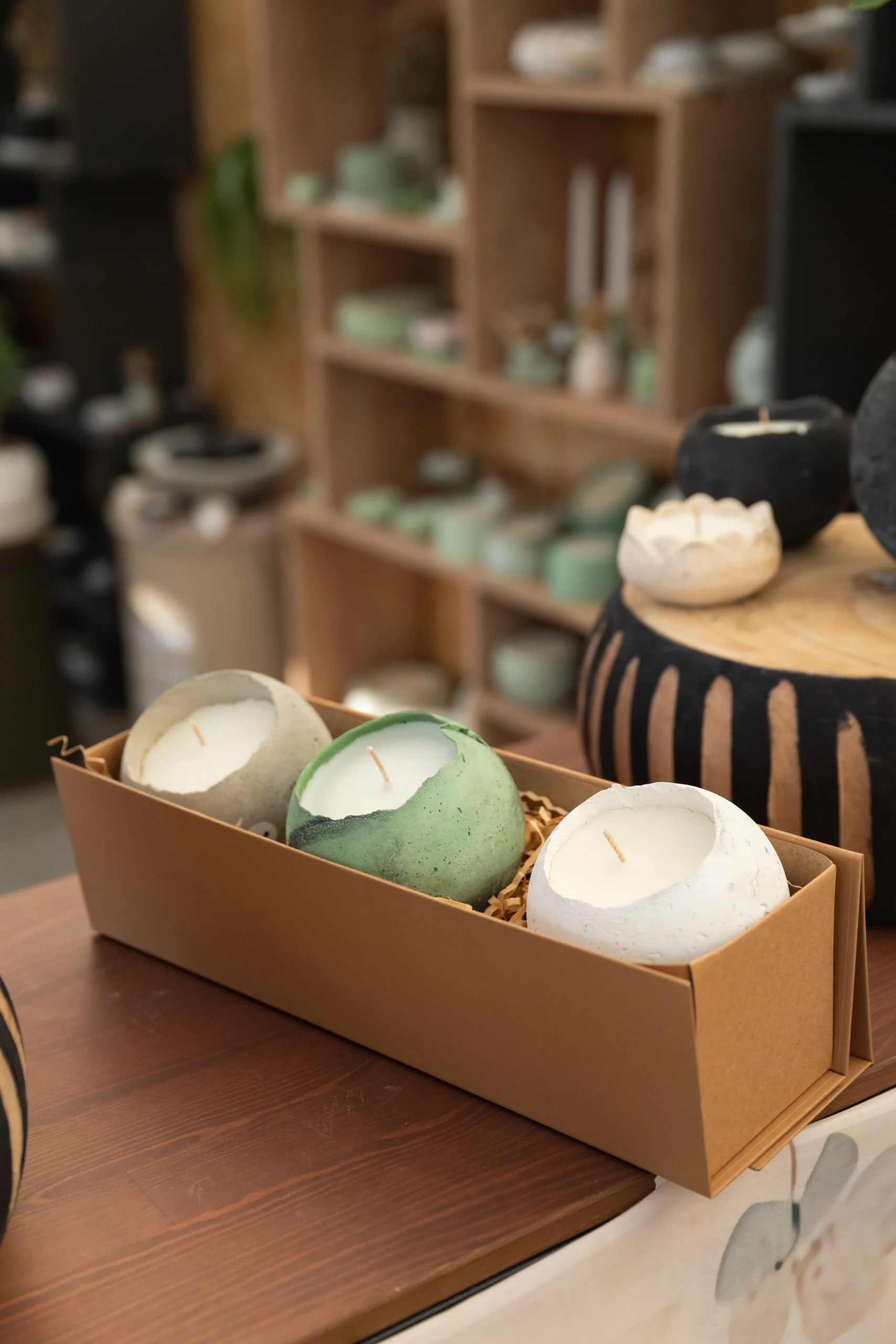 מארז שלישיית נרות Egglight